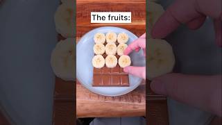 How to make the best BANANA CHOCOLATE sandwich😎❤️🍫 CHEFKOUDY [upl. by Fanchette]