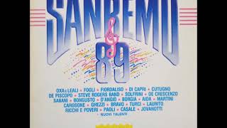 Sanremo 89  116 Bambini  Paola Turci [upl. by Ecinreb]