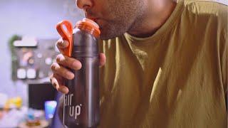 AIR UP WATER BOTTLE  UNBOXING SET UP AND REVIEW honest review [upl. by Viole]