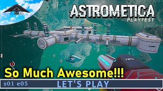 So Much Awesome 😻  Astrometica  Playtest  s01 e05 [upl. by Schoof]