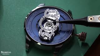 BEHRENS  The Making of B012B Space Traveler Automatic Wristwatch with Satellite Time Display [upl. by Farika64]