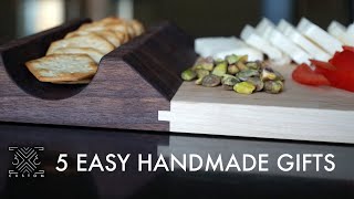 5 Easy Woodworking Projects You Can Make For Holiday Gifts [upl. by Jess841]