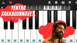 Yentha Sakkagunnave song piano tutorial  Rangasthalam  ThisIsDSPMusic [upl. by Nueoras449]