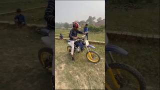 Dirt bike se Diya Khatarnak channel video funny dirtbike tranding shorts SKATEACTIONS [upl. by Aihsetan662]