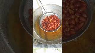 How to Cook fried chicken peanuts sweet and salty [upl. by Atihana203]