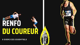 RENFORCEMENT DU COUREUR À PIED  8 EXERCICES ESSENTIELS 💪 [upl. by Pickard]