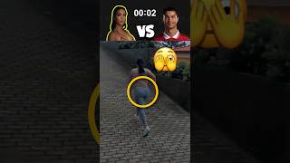 Ronaldo vs Girlfriend  Sprint up the Hill Challenge💨😍 [upl. by Enaej]