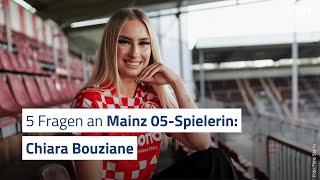 5 Fragen an Chiara Bouziane von Mainz 05 [upl. by Erna]