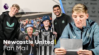 ‘THAT’S VERY EMOTIONAL’ 😢 Bruno Guimarães amp Anthony Gordon surprise Newcastle fan [upl. by Juana808]