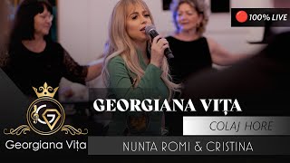 Georgiana Vița amp Formatia Timisul  Colaj Hore LIVE 🎷 Nunta Romi amp Cristina [upl. by Kcirreg372]