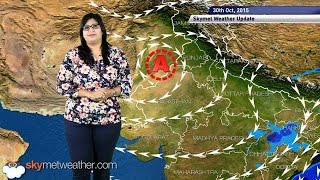 Weather forecast for October 30 2015 Northeast Monsoon to intensify rains over Peninsular India [upl. by Acinahs]