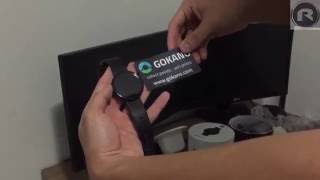 Gokano  Unboxing Moto 360 Smartwatch [upl. by Annmarie922]