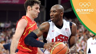 Basketball  USA vs Spain  Mens Gold Final  London 2012 Olympic Games [upl. by Lozar]