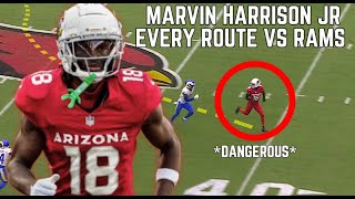 Marvin Harrison Jr LOOKS DANGEROUS vs Rams 👀🔥 NFL Week 2 Highlights [upl. by Amron349]