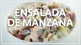 Ensalada de Manzana Navideña [upl. by Yrakaz839]