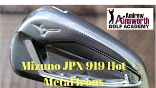 Mizuno JPX 919 Hot Metal Iron Review [upl. by Neurath]