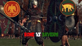 Rome Vs Arverni  Caesar Gallic Wars 5850 BC [upl. by Assilat]