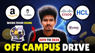 OffCampus Drive for Freshers 2024  HCL Quest Amazon Cisco Hiring  IT amp WorkfromHome Jobs [upl. by Burbank745]