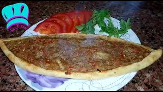 Harika pide tarifi wonderfull Turkish pide recipe [upl. by Misak]