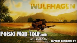 Wulfhagen Polski Map Tour 4K konsole Farming Simulator 22PS5 [upl. by Sydelle]