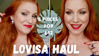 LOVISA JEWELLERY HAUL  5 PIECES FOR £12 [upl. by Whallon252]