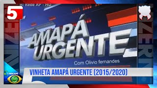 Amapá Urgente  Vinheta  TV Macapá  Band AP 20152020 [upl. by Artekal]