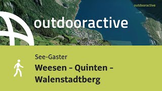 Weesen  Quinten  Walenstadtberg [upl. by Procter]