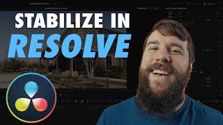 DaVinci Resolve Stabilizer EXPLAINED  Fix Shaky Video FAST [upl. by Ailesor]