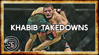 Khabib Nurmagomedov Takedown Techniques Breakdown [upl. by Jason]