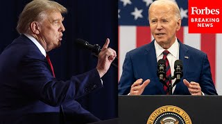 VIRAL MOMENT Trump Excoriates Biden Over Transgender Day Of Visibility During Wisconsin Rally [upl. by Daphie]