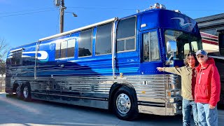 1990 PREVOST XL40 LIBERTY COACH TIME CAPSULE [upl. by Lleuqar]