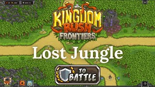 Kingdom Rush Frontiers  LOST JUNGLE  Heroic VETERAN [upl. by Ahsiryt]