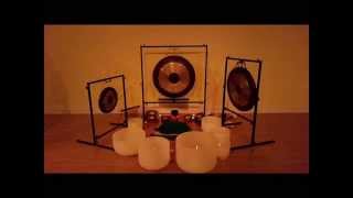 Kundalini Crystal Bowl and Gong Meditation [upl. by Deena]