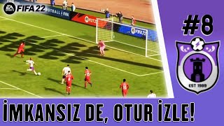 İMKANSIZ DE OTUR İZLE FIFA 22 KARİYER MOD 8 [upl. by Hershell]