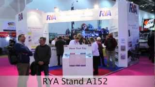 Take the tour  The RYA Stand at the Tullett Prebon London Boat Show 2013 [upl. by Savil]