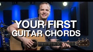 Your First Guitar Chords  Beginner Guitar Lesson 8 [upl. by Urbani]