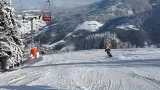 Skiën in de bergen van Alpendorf en Wagrain [upl. by Binnie212]