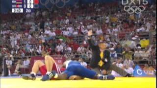 Greco Roman Wrestling Technique Highlights from Beijing OlympicsPart 1 [upl. by Ahsemo]