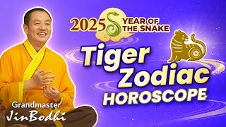 2025 Year of the Snake Horoscope for the Tiger Zodiac [upl. by Anertac]