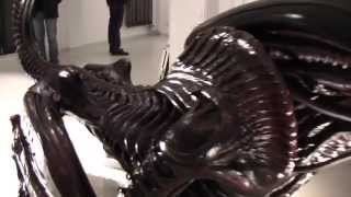 HR Giger  Ausstellung in Hamburg 2012 Germany [upl. by Zipporah]