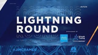 Lightning Round ServiceNow is a buy right here says Jim Cramer [upl. by Resarf]