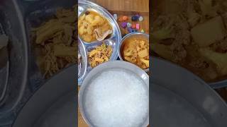 pakhala and Puri ❤️ lunch comedy food asmr trending [upl. by Fuller]