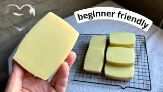 Soap Making Tutorial and Recipe for Absolute Beginners you can do it [upl. by Chari]