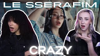 COUPLE REACTS TO LE SSERAFIM 르세라핌 CRAZY OFFICIAL MV [upl. by Riancho]