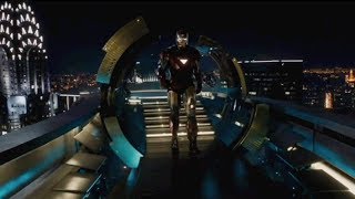 Iron Man vs Terrorists  Gulmira Fight Scene  Movie CLIP HD [upl. by Nothgierc]