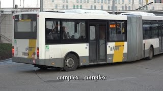 Leuven  busverkeer in de stad [upl. by Warp]