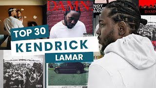 Top 30 Songs Of Kendrick Lamar [upl. by Markson391]