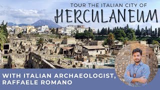 Italian Archaeologist Raffael Romano  Tour of Herculaneum [upl. by Gottfried]