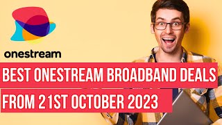 BEST ONESTREAM BROADBAND DEALS THIS WEEK  ONESTREAM BROADBAND amp TV [upl. by Clercq38]