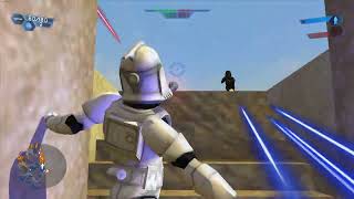 Star Wars Battlefront 2004  Tatooine Dune Sea Post TCW gameplay Republic New Horizons V1 [upl. by Atteiluj]